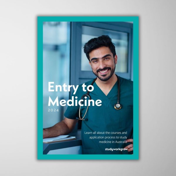 Cover image of the Entry to Medicine Guide Australia
