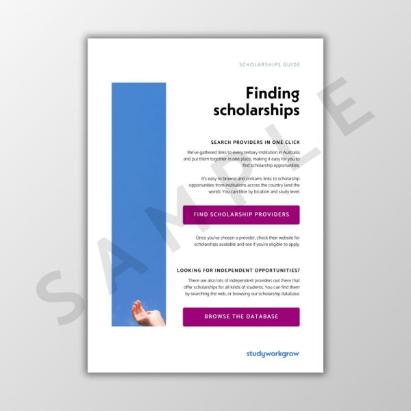 Scholarships Guide Sample